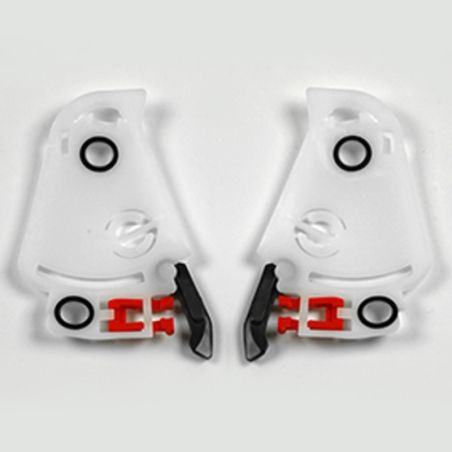 Kit de mecanismos Pantalla ARAI (Sistema Super AdSis I2. Blanco (Modelos: AXCES II/3) - motoscamaralweb.com