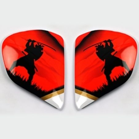 Cubiertas laterales ARAI PEDROSA SPIRIT Azul (Compatible sistema VAS-V) - motoscamaralweb.com