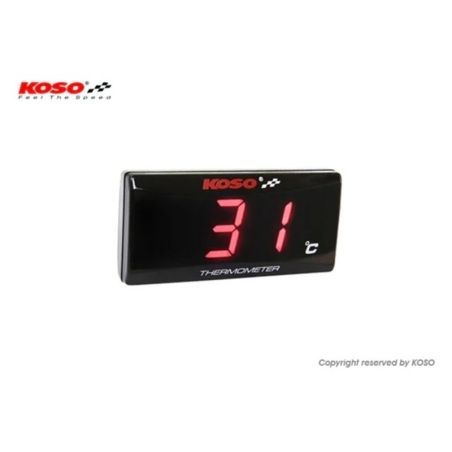 KOSO Thermometer Superslim - motoscamaralweb.com