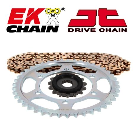 Kit cadena EK/JT 520ZVX3 16/45-118 - corona standard - motoscamaralweb.com
