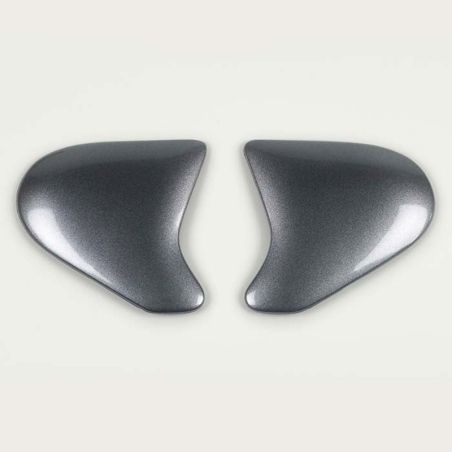 Cubiertas laterales ARAI (Sistema SuperAdSis ZF). PLATINUM Gris (Modelos: SZ-F) - motoscamaralweb.com
