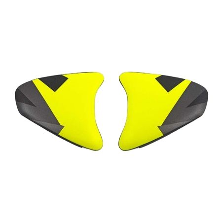 Cubiertas laterales ARAI para casco SZ-R EVO Frost Mimesis (sistema VAS-Z) - Amarillo - motoscamaralweb.com