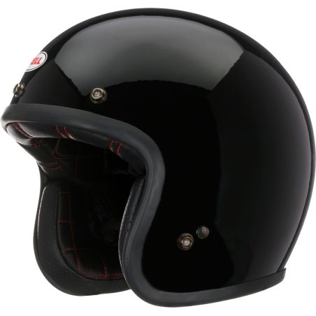 Casco BELL Custom 500 - Gloss Black - motoscamaralweb.com
