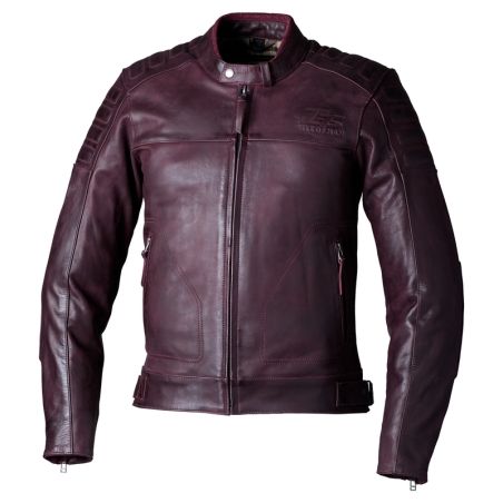 Chaqueta RST Brandish2 cuero CE hombre - Oxblood - motoscamaralweb.com