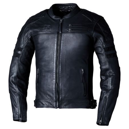 Chaqueta RST Hillberry2 cuero CE hombre - Negro - motoscamaralweb.com