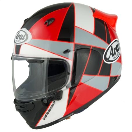 Casco ARAI Quantic - Peak Red - motoscamaralweb.com