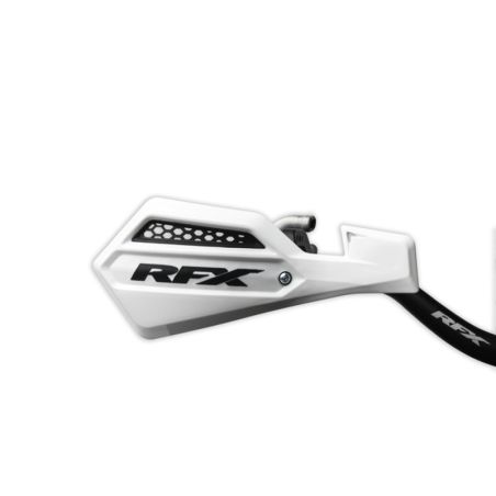 Paramanos RFX Serie 1 (blanco/negro) con kit de montaje incluido - motoscamaralweb.com