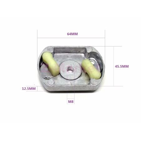 SOPORTE TRIQUETES COMPLETO KAWASAKI TJ45 - motoscamaralweb.com