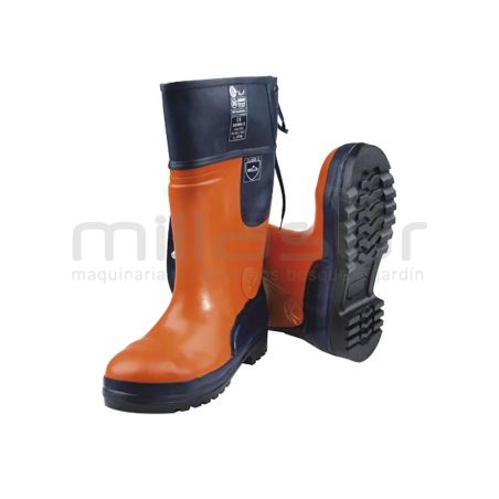 BOTAS SEGURIDAD ANTICORTE CLASE 3 - TALLA 40 - motoscamaralweb.com