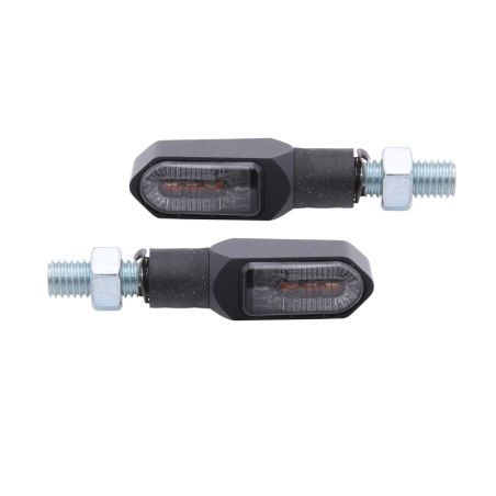 Intermitente/luz de posición LED HIGHSIDER smart Namiko-TS 2in1 - cristal ahumado - homologado E - Pareja - motoscamaralweb.com