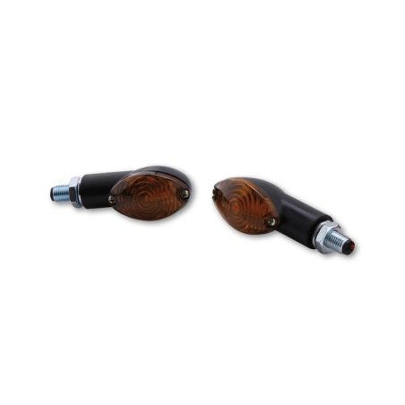 Intermitente HIGHSIDER smart Cateye Mini - cristal ahumado - homologado E - Pareja - motoscamaralweb.com