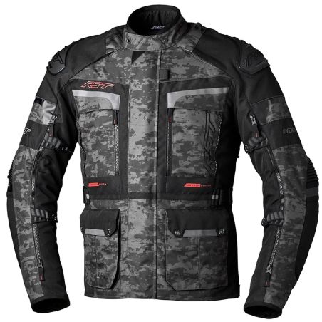 Chaqueta textil RST Pro Series Adventure-X CE hombre - Gris / Camo - motoscamaralweb.com