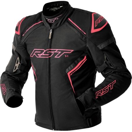 RST S1 D3O Textile Ladies Jacket - Black - motoscamaralweb.com