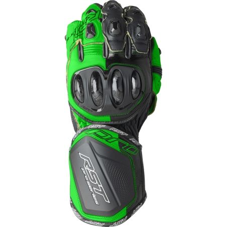 RST Pro Series GP D3O Gloves - Black/Flo Green - motoscamaralweb.com