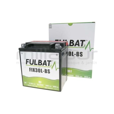 BATERIA MOTO FIX30L-BS MF 30Ah (165 X 125 X 175) +DER - motoscamaralweb.com