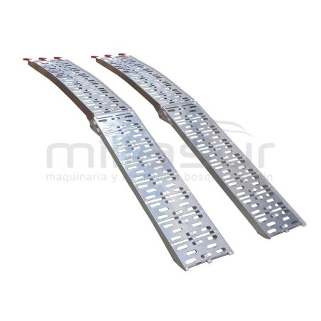 RAMPAS ALUMINIO PLEGABLES 2250 X 290 ( HASTA 600 KGS./JUEGO) - motoscamaralweb.com
