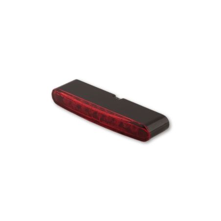 Piloto trasero LED HIGHSIDER pro Stripe - negro/rojo - 1 pieza - motoscamaralweb.com