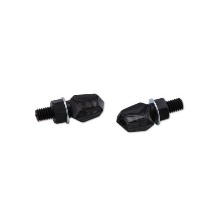 Intermitente LED HIGHSIDER smart Tiny - cristal ahumado - homologado E - Pareja - motoscamaralweb.com