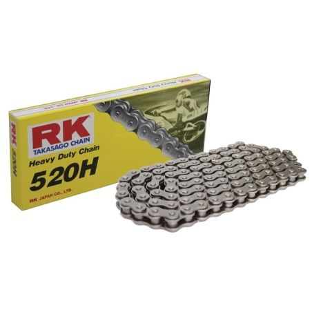 Cadena RK 520H con 108 eslabones negro - motoscamaralweb.com