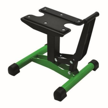 Caballete elevable RFX Pro Xtreme de un solo pilar H - Verde - motoscamaralweb.com
