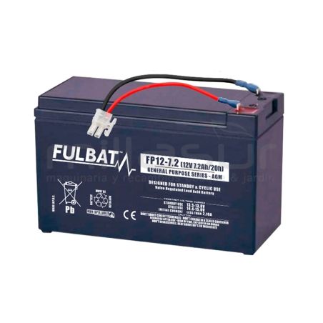 BATERIA ROBOT CORTACESPED 12V 7.2Ah AMG (SELLADA) ROBOMOW RX12U RX20U RX20 - motoscamaralweb.com