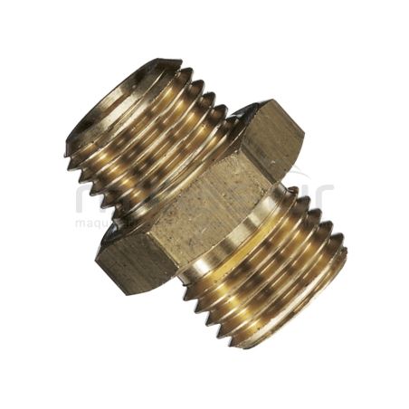 CONECTOR REDUCTOR MANGUERA HIDROLIMPIADORA 1/4 MCH / 3/8 MCH - motoscamaralweb.com