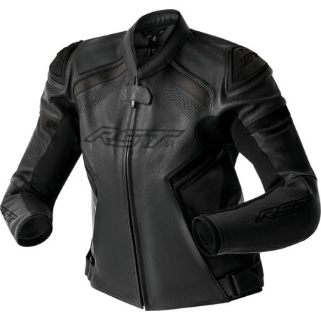Chaqueta de piel RST S1 D3O mujer - negro - motoscamaralweb.com