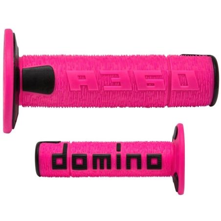 Puños Domino Off Road A360 negro/gris A36041C4052A7-1 - motoscamaralweb.com