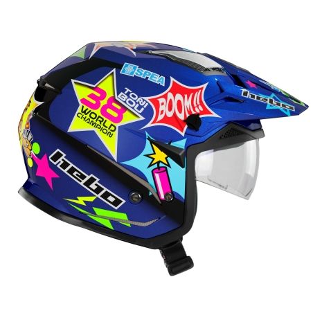 Casco Trial HTR P01 V6 T. Bou | HTR | Motos Camaral