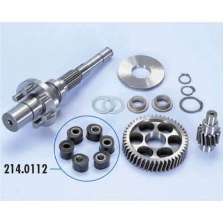 Kit engranajes POLINI con enganche Piaggio - motoscamaralweb.com