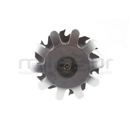 CABEZAL DISCO WIDIA CON PROTECTOR INFERIOR GIRATORIO PARA ELIMINAR BROTES - 100mm - 16 DIENTES - motoscamaralweb.com