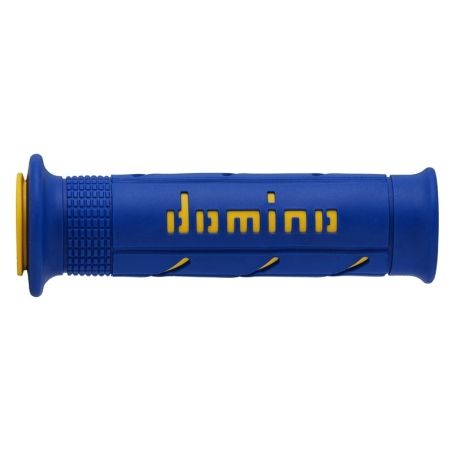 Puños racing DOMINO super soft 126mm negro/azul A25041C4840 - motoscamaralweb.com