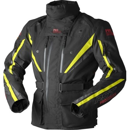 Chaqueta textil RST Pro Series Paragon D3O - negro/amarillo neón - motoscamaralweb.com