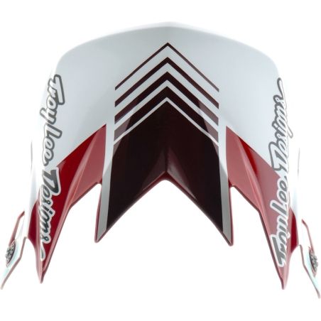 Visera TROY LEE DESIGNS GP Pro - Segment rojo - motoscamaralweb.com