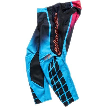 Pantalón TROY LEE DESIGNS GP Pro - Framework Negro/Cyan - motoscamaralweb.com