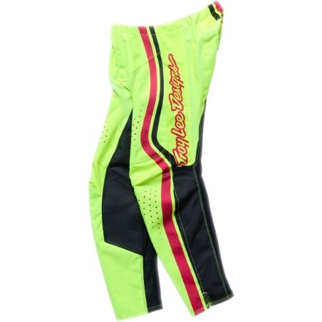 Pantalón infantil TROY LEE DESIGNS GP Pro - Roller Flo Yellow/fuschia - motoscamaralweb.com