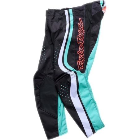 Pantalón TROY LEE DESIGNS GP Pro - Roller Negro/Teal - motoscamaralweb.com