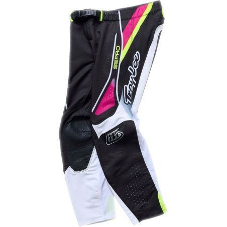 Pantalón infantil TROY LEE DESIGNS SE Pro - Salvo Negro/Blanco - motoscamaralweb.com
