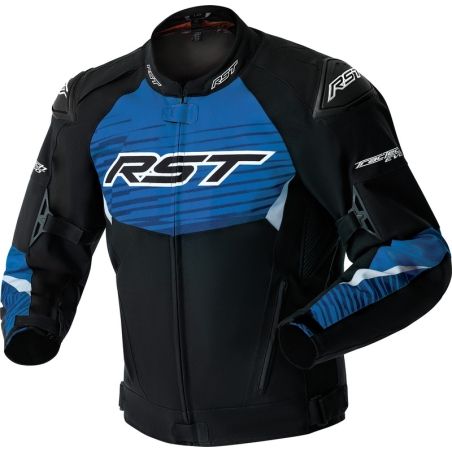 Chaqueta textil RST Tractech D3O - negro/azul - motoscamaralweb.com