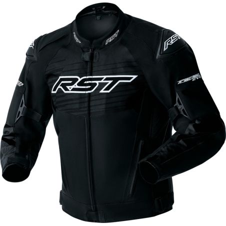 Chaqueta textil RST Tractech D3O - negro/blanco - motoscamaralweb.com