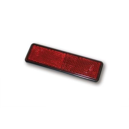 Catadióptrico HIGHSIDER smart con película adhesiva - rojo - motoscamaralweb.com