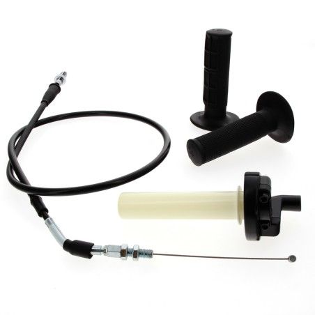 Puños Bihr KIT LTR450 '06 con acelerador CR-PRO+REV color gris para in