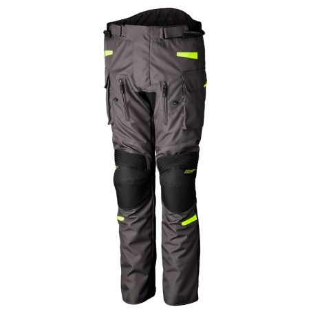 Pantalón textil RST Endurance CE hombre - Grafito / Amarillo Flúor - motoscamaralweb.com