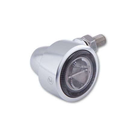 Intermitente LED HIGHSIDER pro Classic-X1 - homologado E - plata/ahumado - par - motoscamaralweb.com