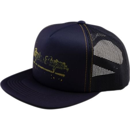 Gorra TROY LEE DESIGNS Trucker Snapback - Repeat Indigo - motoscamaralweb.com