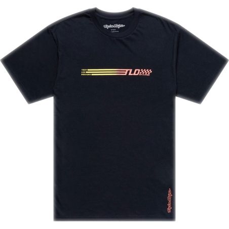 Camiseta TROY LEE DESIGNS Stripes - negro - motoscamaralweb.com