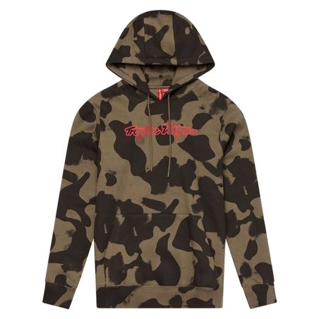 Sudadera con capucha TROY LEE DESIGNS Signature - Olive Camo - motoscamaralweb.com