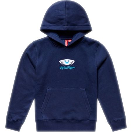 Sudadera con capucha infantil TROY LEE DESIGNS Cyborg - Navy - motoscamaralweb.com