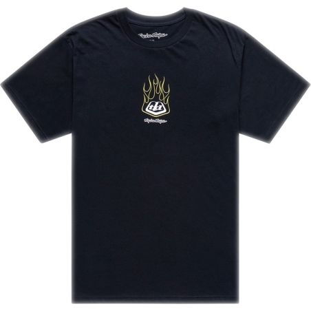 Camiseta TROY LEE DESIGNS Flame2 - negro - motoscamaralweb.com