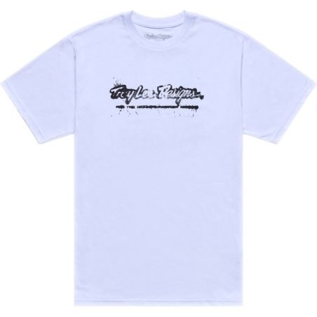 Camiseta TROY LEE DESIGNS Repeat - blanco - motoscamaralweb.com